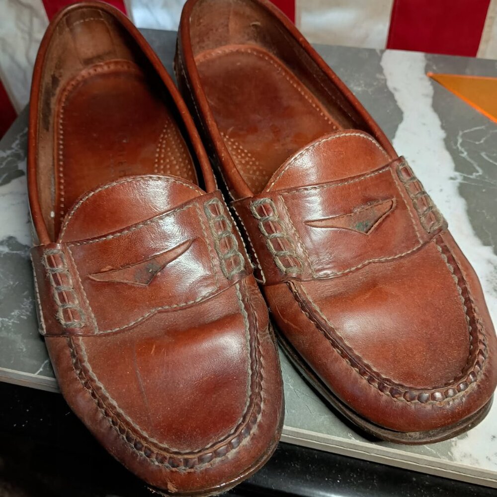 Cole Hahn leather loafers